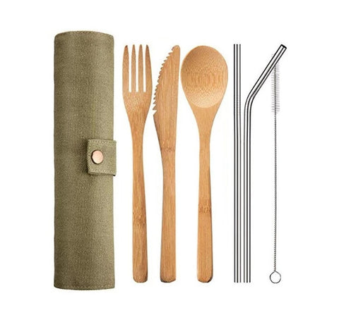 Bamboo Cutlery Sets