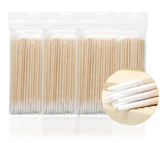 Makeup and personal cleaning 300 pcs disposable cotton swabs - Lint Free  - Micro