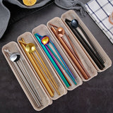 Reusable Drinking Straw Spoon Pack (new)