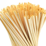 Natural Wheat Straw - 100% Biodegradable - 100 pieces (new)