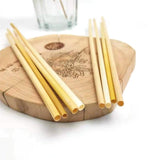 Natural Wheat Straw - 100% Biodegradable - 100 pieces (new)