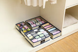 Underwear, sock, ties, scraf, bra, makeup organiser box storage - Bamboo material