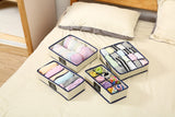 Underwear, sock, ties, scraf, bra, makeup organiser box storage - Bamboo material