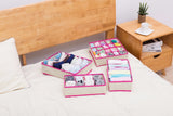Underwear, sock, ties, scraf, bra, makeup organiser box storage - Bamboo material