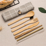 Bamboo Cutlery Set - Knife: Korean style
