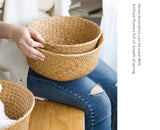 Handmade Bamboo Storage Basket - Home Décor