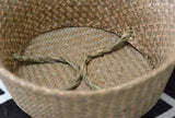 Handmade Bamboo Storage Basket - Home Décor