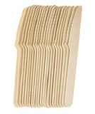 Bamboo Disposable Cutlery/Dinnerware 100pcs - Knives Forks Spoons