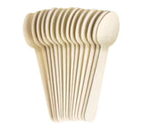 Bamboo Disposable Cutlery/Dinnerware 100pcs - Knives Forks Spoons