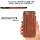 Natural Wood Grain Phone Case - iPhone 7 8 6 6S X XS MAX XR Coque