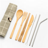 Bamboo Cutlery Set - Knife: Korean style