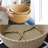 Handmade Bamboo Storage Basket - Home Décor