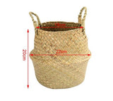 Handmade Bamboo Storage Basket - Home Décor