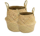 Handmade Bamboo Storage Basket - Home Décor