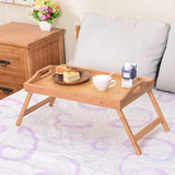 Bamboo Foldable Laptop Desk or Breakfast Tray