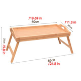 Bamboo Foldable Laptop Desk or Breakfast Tray