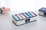 Underwear, sock, ties, scraf, bra, makeup organiser box storage - Bamboo material