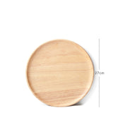Scandinavian style light wood plates dishes trays