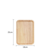 Scandinavian style light wood plates dishes trays