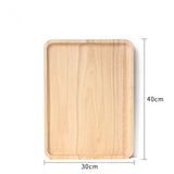 Scandinavian style light wood plates dishes trays