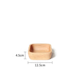 Scandinavian style light wood plates dishes trays