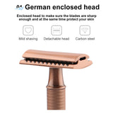 Reuseable Men's Double Edge Razor - Shaver - Bonus 20 Blades