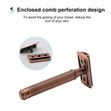 Reuseable Men's Double Edge Razor - Shaver - Bonus 20 Blades