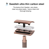 Reuseable Men's Double Edge Razor - Shaver - Bonus 20 Blades