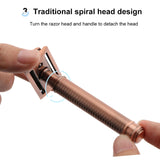 Reuseable Men's Double Edge Razor - Shaver - Bonus 20 Blades