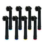 8pcs Bamboo Charcoal Brush Heads For Oral-B Electric Toothbrush
