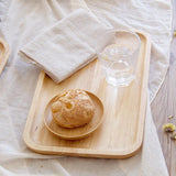 Scandinavian style light wood plates dishes trays