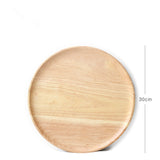 Scandinavian style light wood plates dishes trays