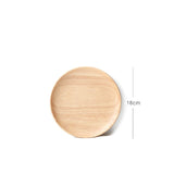 Scandinavian style light wood plates dishes trays