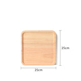 Scandinavian style light wood plates dishes trays