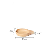 Scandinavian style light wood plates dishes trays