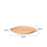 Scandinavian style light wood plates dishes trays