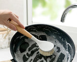 Bamboo Kitchen Dish Brush -  Multi-function