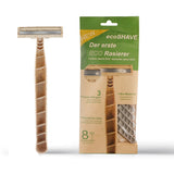 (new) Eco Friendly Biodegradable Disposable Razors - Made Of Wheat Straw