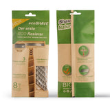 (new) Eco Friendly Biodegradable Disposable Razors - Made Of Wheat Straw