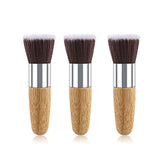 Natural Bamboo Makeup Brush Set