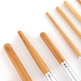 Natural Bamboo Makeup Brush Set
