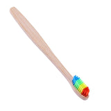 Bamboo Toothbrush Soft Colorful Head 5 or 10 pcs - Adults
