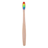 Bamboo Toothbrush Soft Colorful Head 5 or 10 pcs - Adults