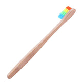Bamboo Toothbrush Soft Colorful Head 5 or 10 pcs - Adults