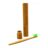 Bamboo Travel Toothbrush Case