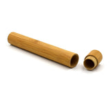 Bamboo Travel Toothbrush Case