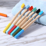 Bamboo Toothbrush Soft Bristle Girls & Boys 20pc Multi-pack