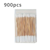 Pet Cotton Swabs With Bamboo Handles, 6 Inches Long, Gentle Cleaning Solution For Dogs &  Ear/Eye