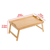 Bamboo Foldable Tray for Bedroom or Sofa