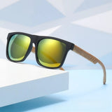 Bamboo Sunglasses Vintage Style UV400 Protection